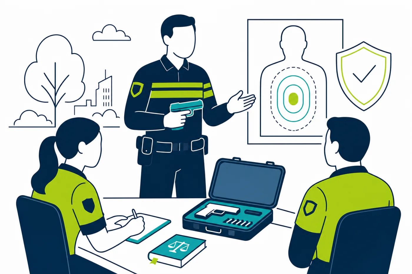 Praktijkillustratie bij Basistraining Wet Wapens & Munitie