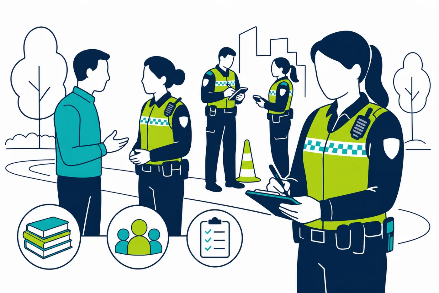 Praktijkillustratie bij BOA Basisbekwaamheid Domein I, II, III, V en VI
