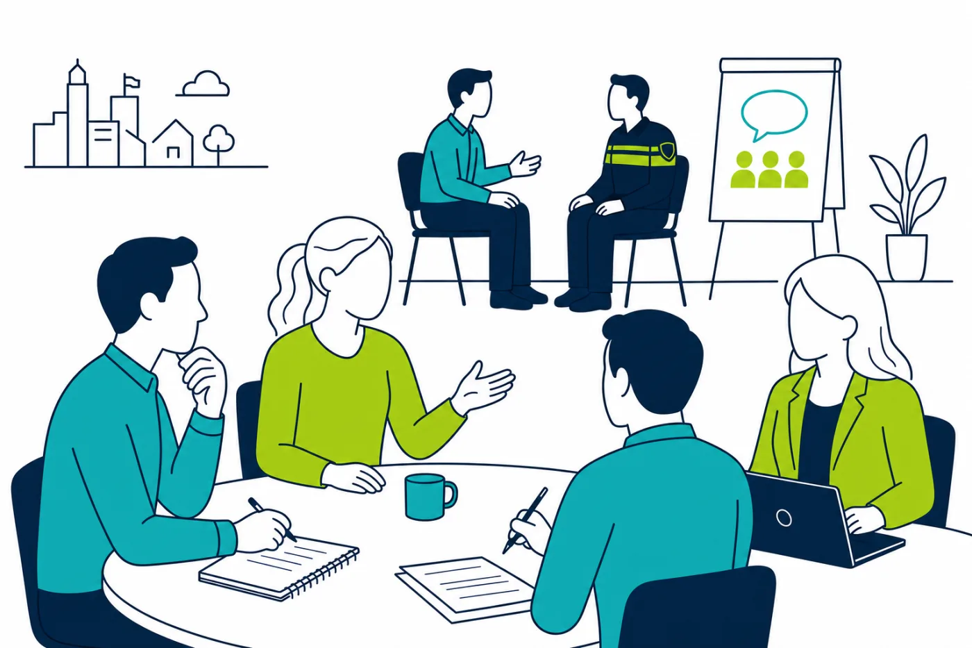 Praktijkillustratie bij Communicatie op verzoek