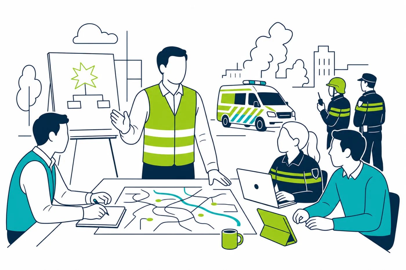 Praktijkillustratie bij Crisismanagement