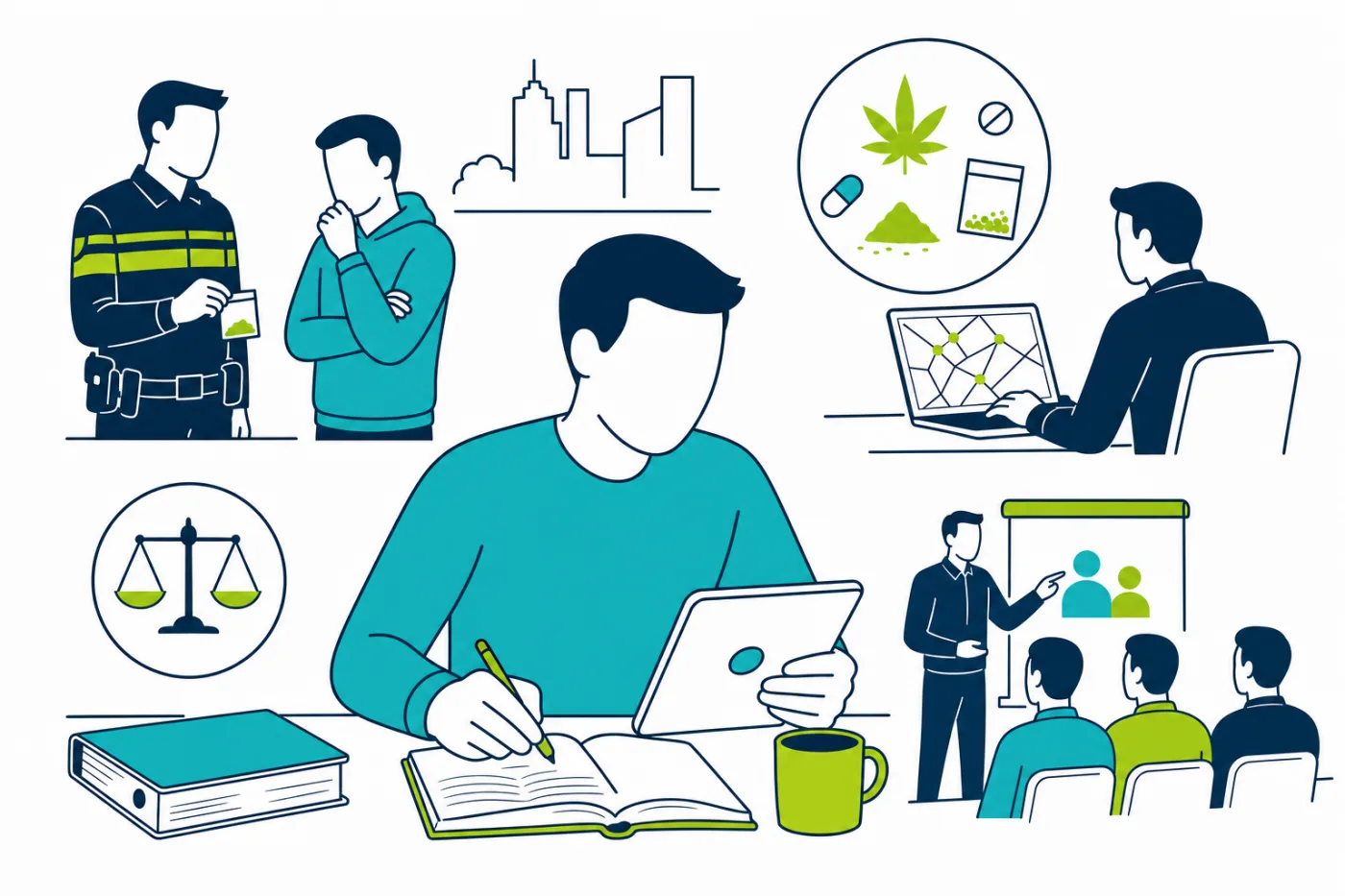 Praktijkillustratie bij Drugsproblematiek in breed perspectief