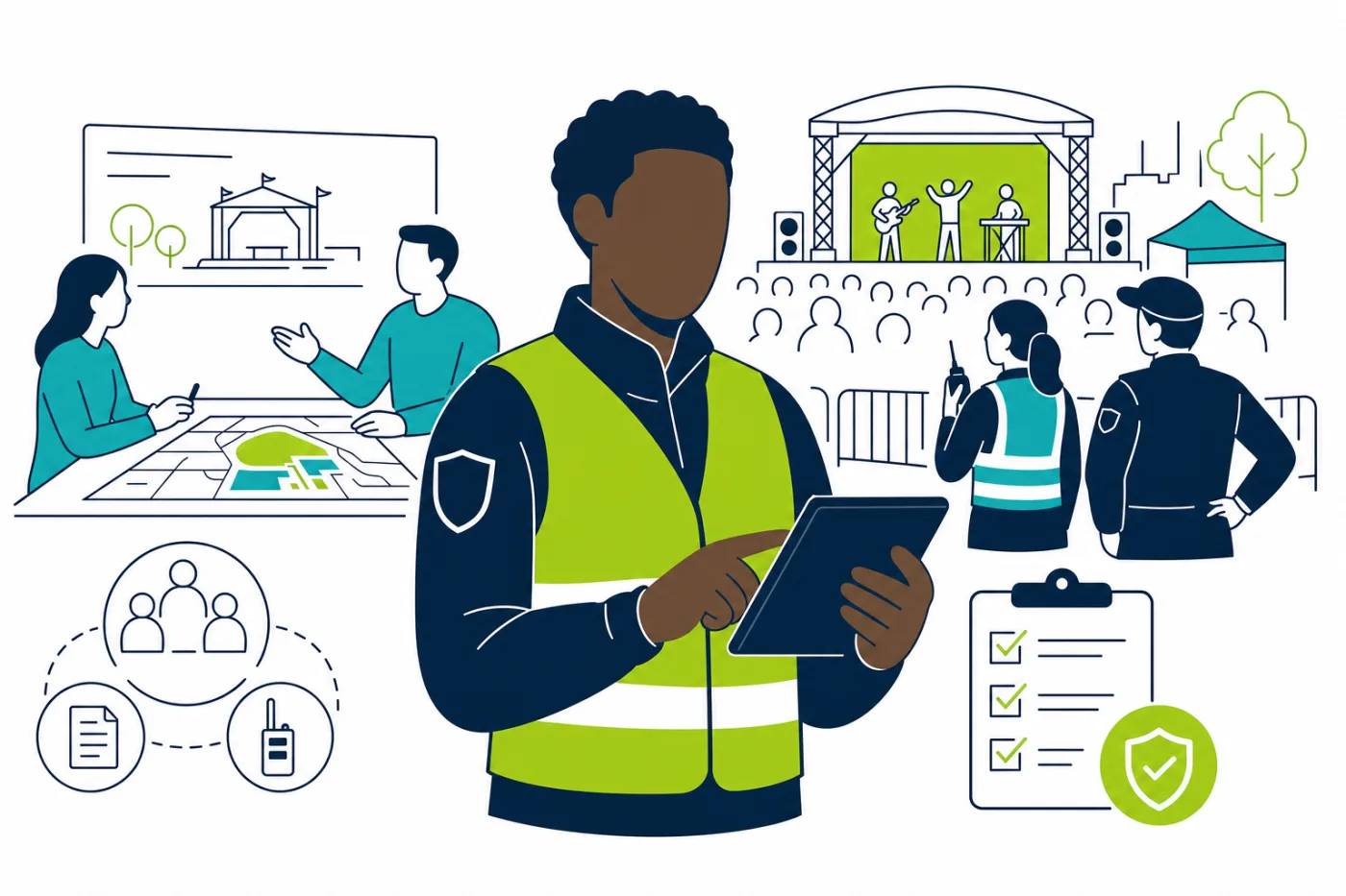 Praktijkillustratie bij GRIP op Evenementen (3-daagse)