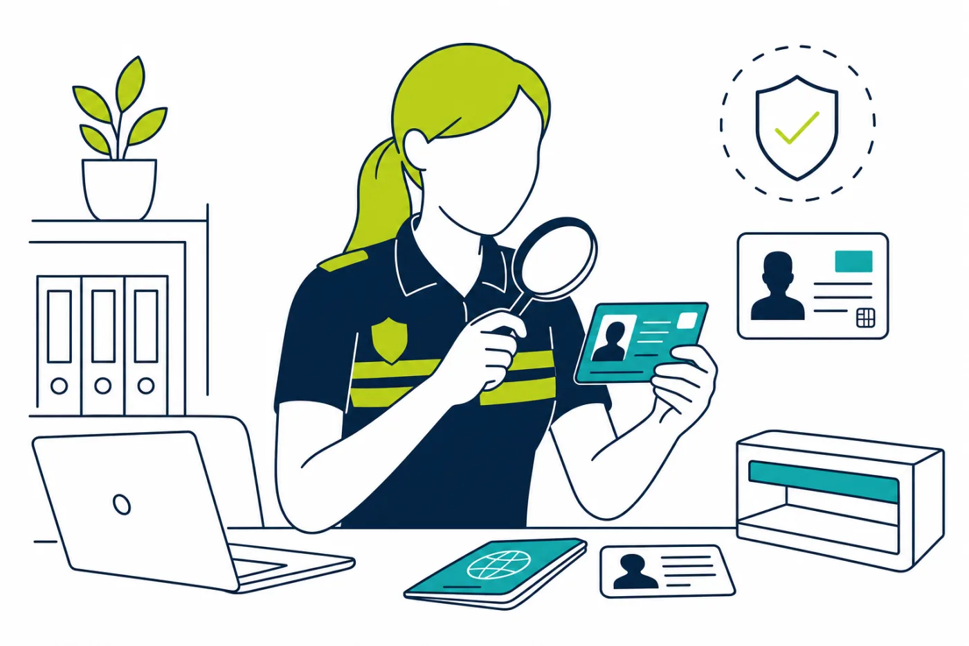 Praktijkillustratie bij ID-controle
