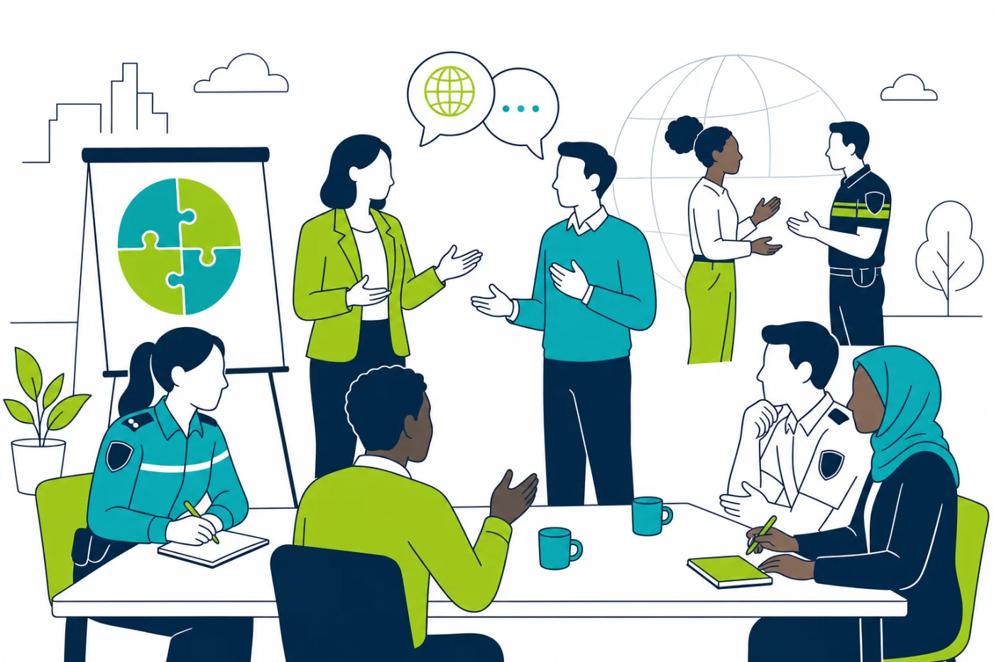 Praktijkillustratie bij Interculturele communicatie