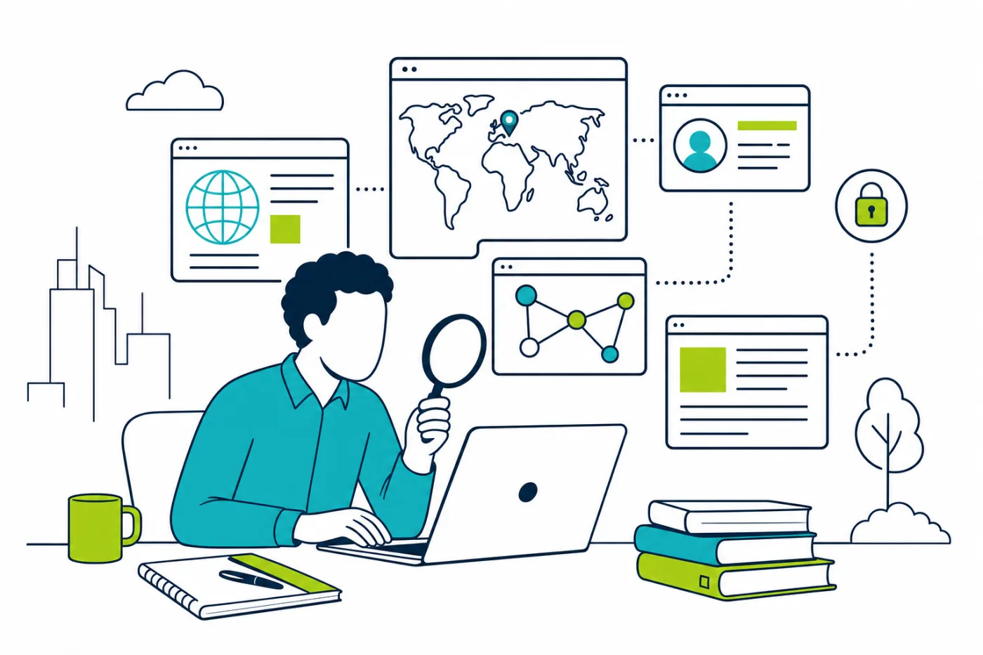 Praktijkillustratie bij INTERNET RECHERCHEREN (OSINT) - BASIS