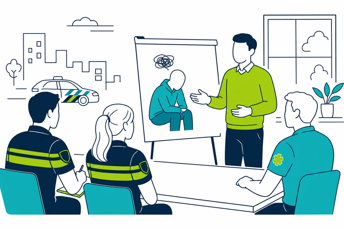 Praktijkillustratie bij Omgaan met verwarde personen