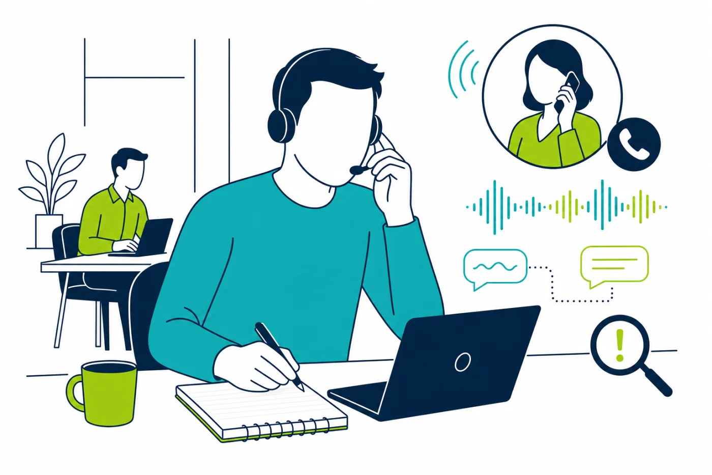 Praktijkillustratie bij Telefonische leugendetectie